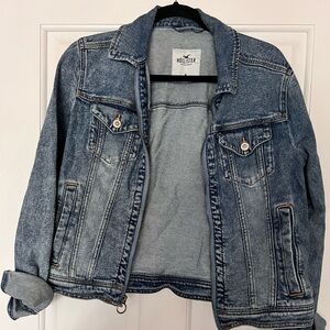 Hollister Women's Blue Denim Jacket